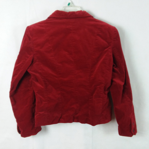 Jenni n Jess Women's Red Blazer Coat Size 14 - Picture 5 of 6